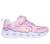 Αθλητικά με φωτάκια SKECHERS κορίτσι RETRO HEARTS LIGHTS – ΡΟΖ 302689l/lpmt